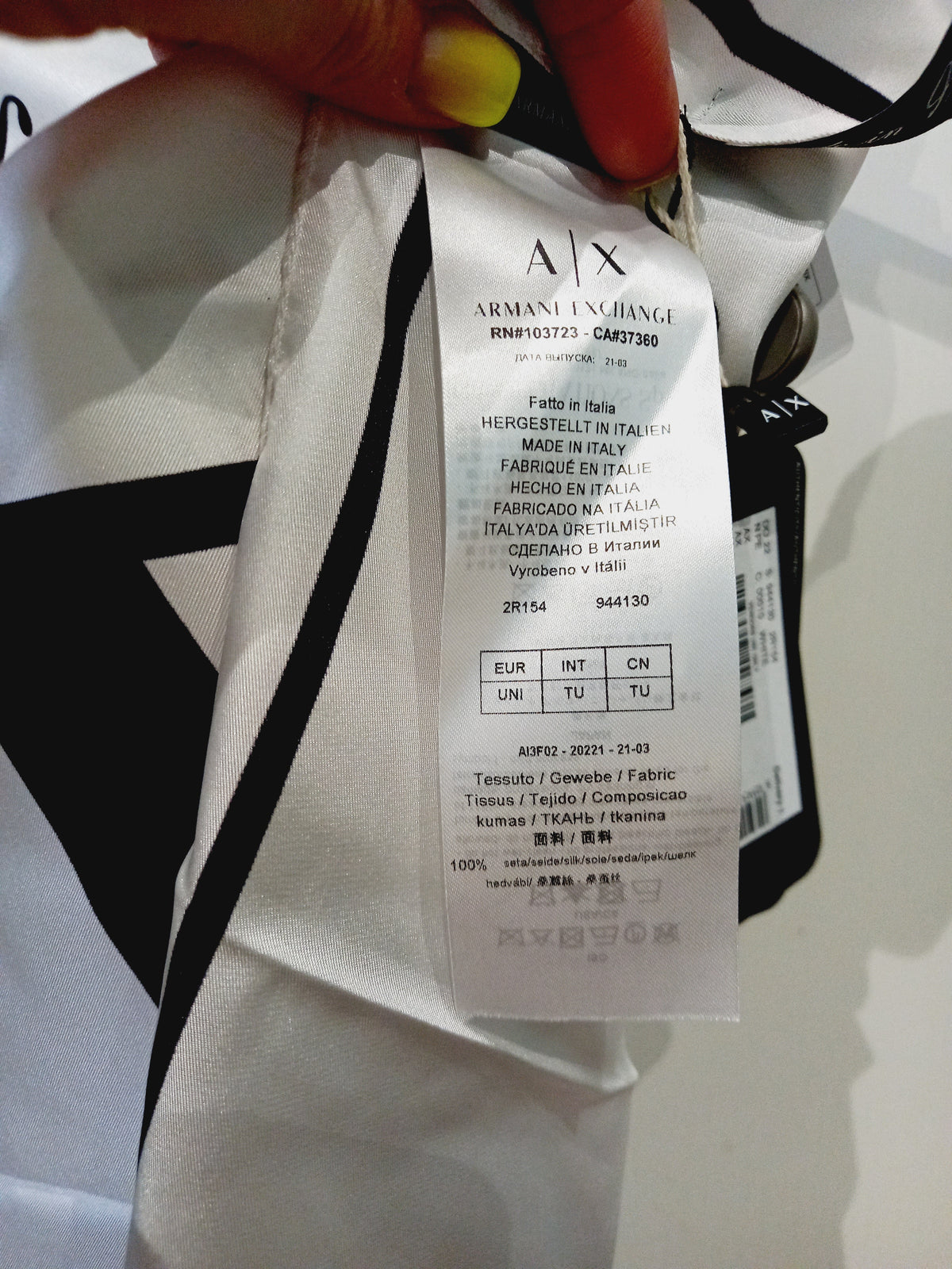 Foulard Armani Exchange