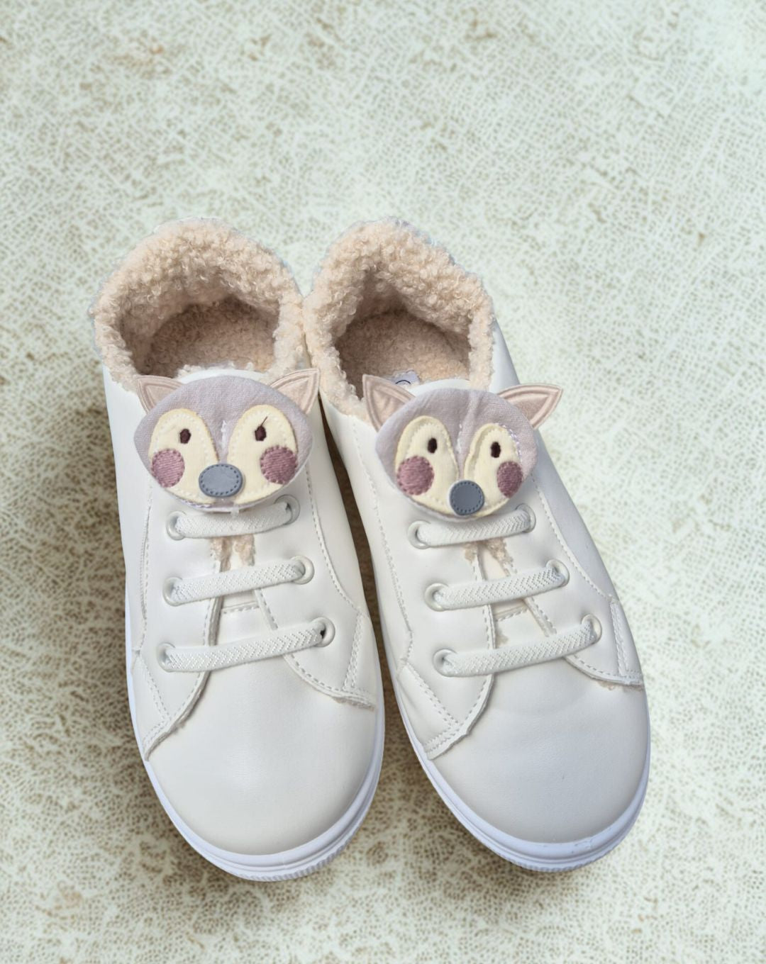 Sneakers Bambina D.T. New York – Ecopelle con Imbottitura in Pellicciotto Sintetico