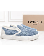 Slip-On Donna TWINSET – Tessuto Denim