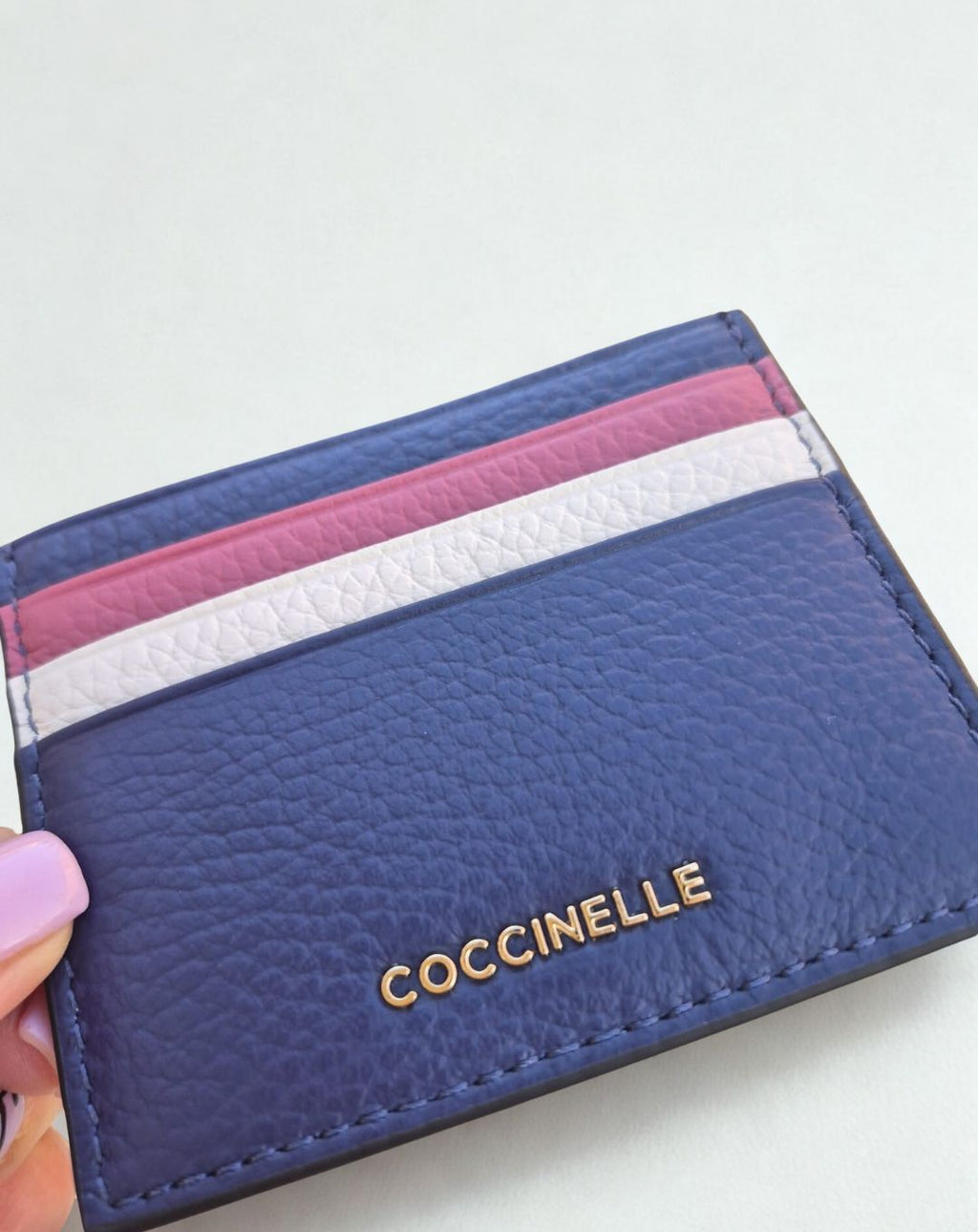 Cardholder Coccinelle – Porta Carte in Vera Pelle con Scatola