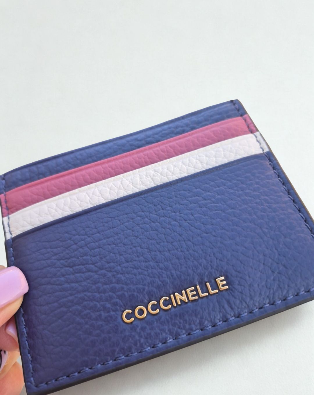 Cardholder Coccinelle – Porta Carte in Vera Pelle con Scatola