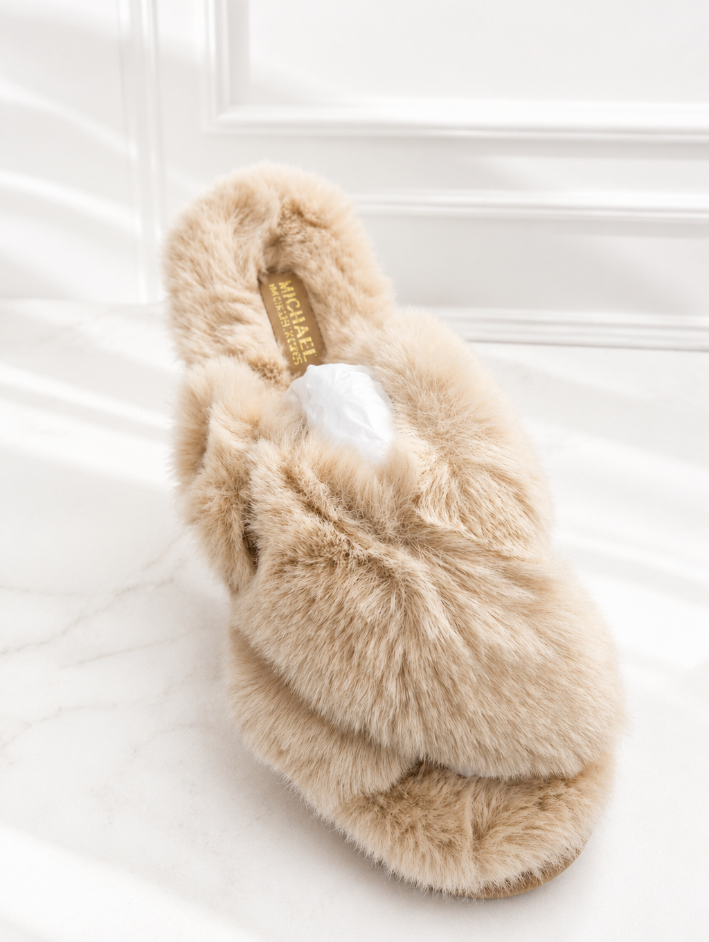 Ciabatte Donna Michael Kors – Pelo Sintetico