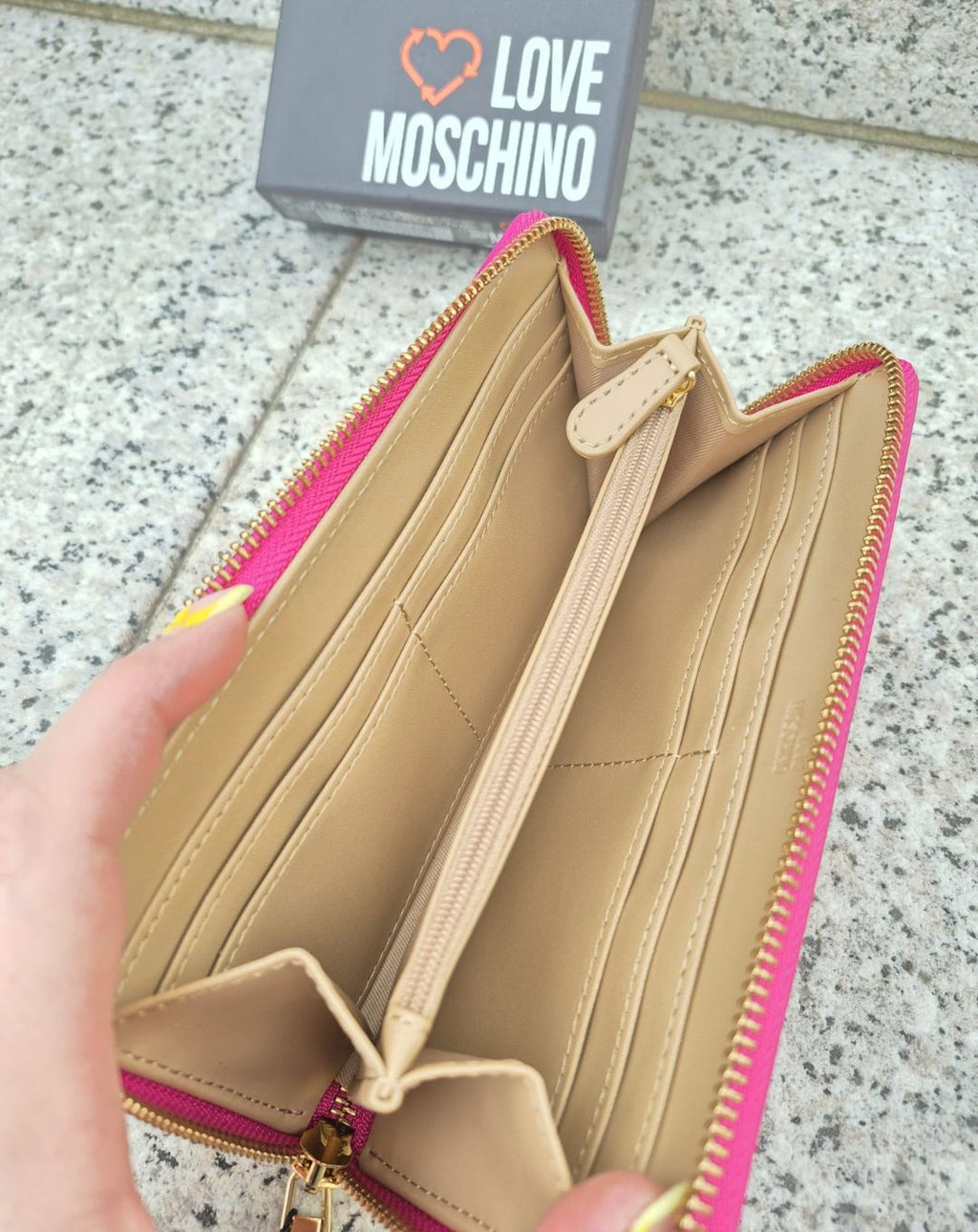 Portafoglio Love Moschino - Ecopelle