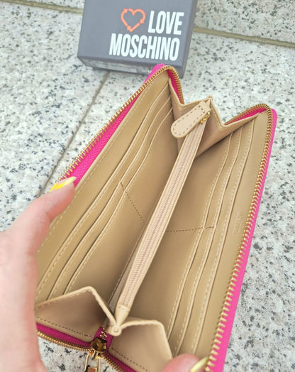 Portafoglio Love Moschino - Ecopelle