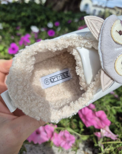 Sneakers Bambina D.T. New York – Ecopelle con Imbottitura in Pellicciotto Sintetico