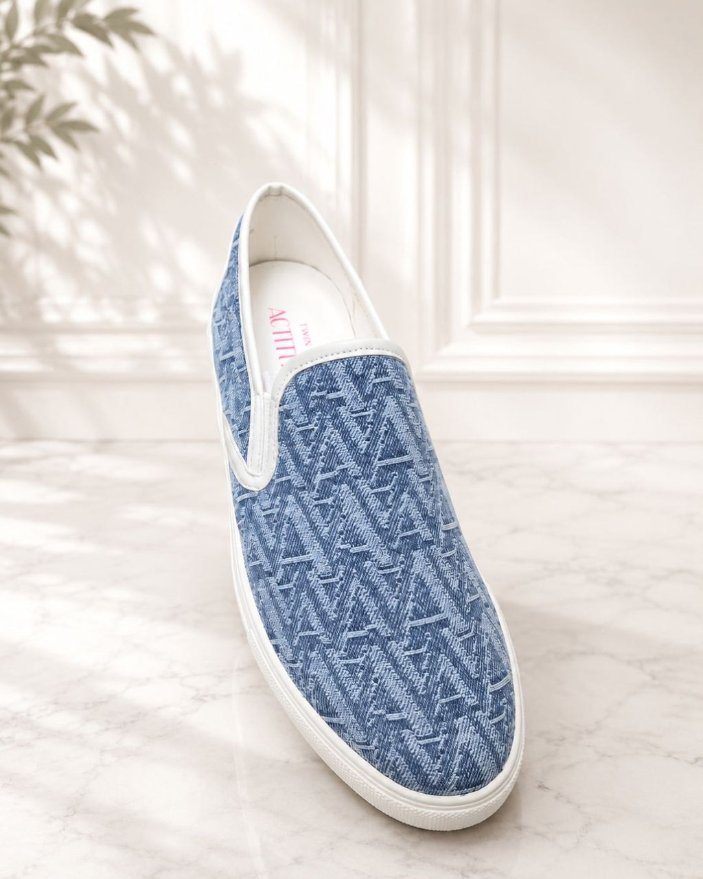 Slip-On Donna TWINSET – Tessuto Denim