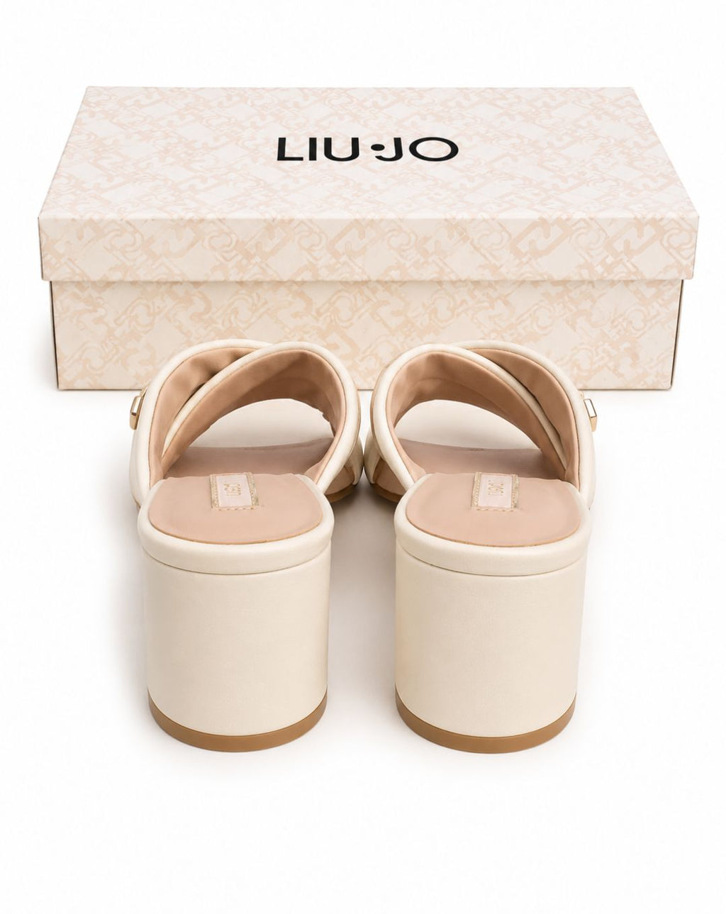 Sandali Donna LIU JO – Pelle, Colore Champagne/Oro