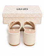 Sandali Donna LIU JO – Pelle, Colore Champagne/Oro