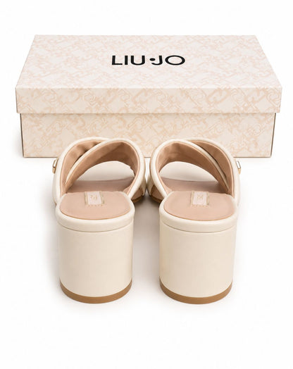 Sandali Donna LIU JO – Pelle, Colore Champagne/Oro
