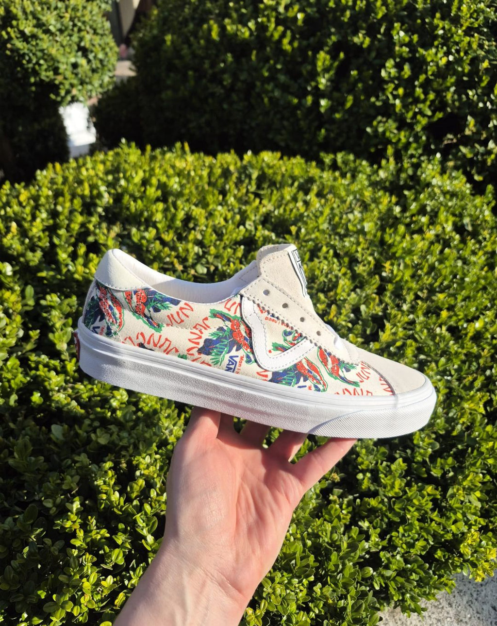 Scarpe Basse Donna Vans in Tela e Pelle Scamosciata Multicolore