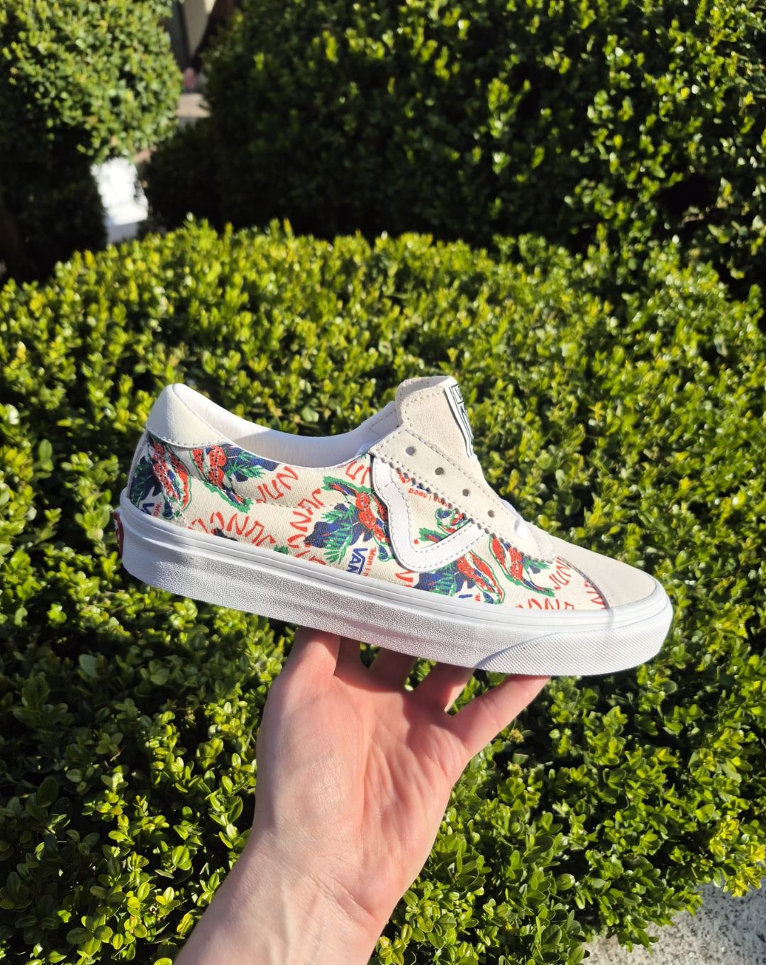 Scarpe Basse Donna Vans in Tela e Pelle Scamosciata Multicolore