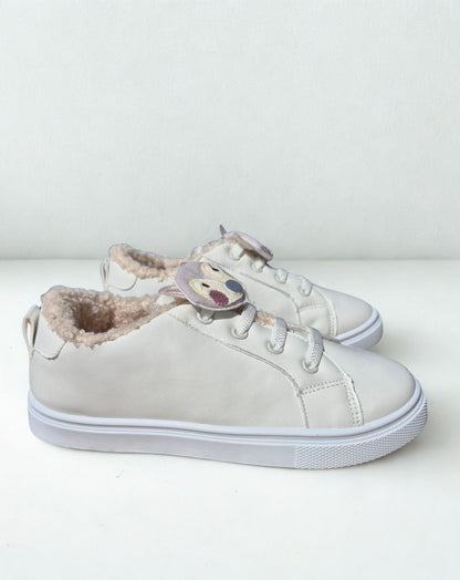 Sneakers Bambina D.T. New York – Ecopelle con Imbottitura in Pellicciotto Sintetico