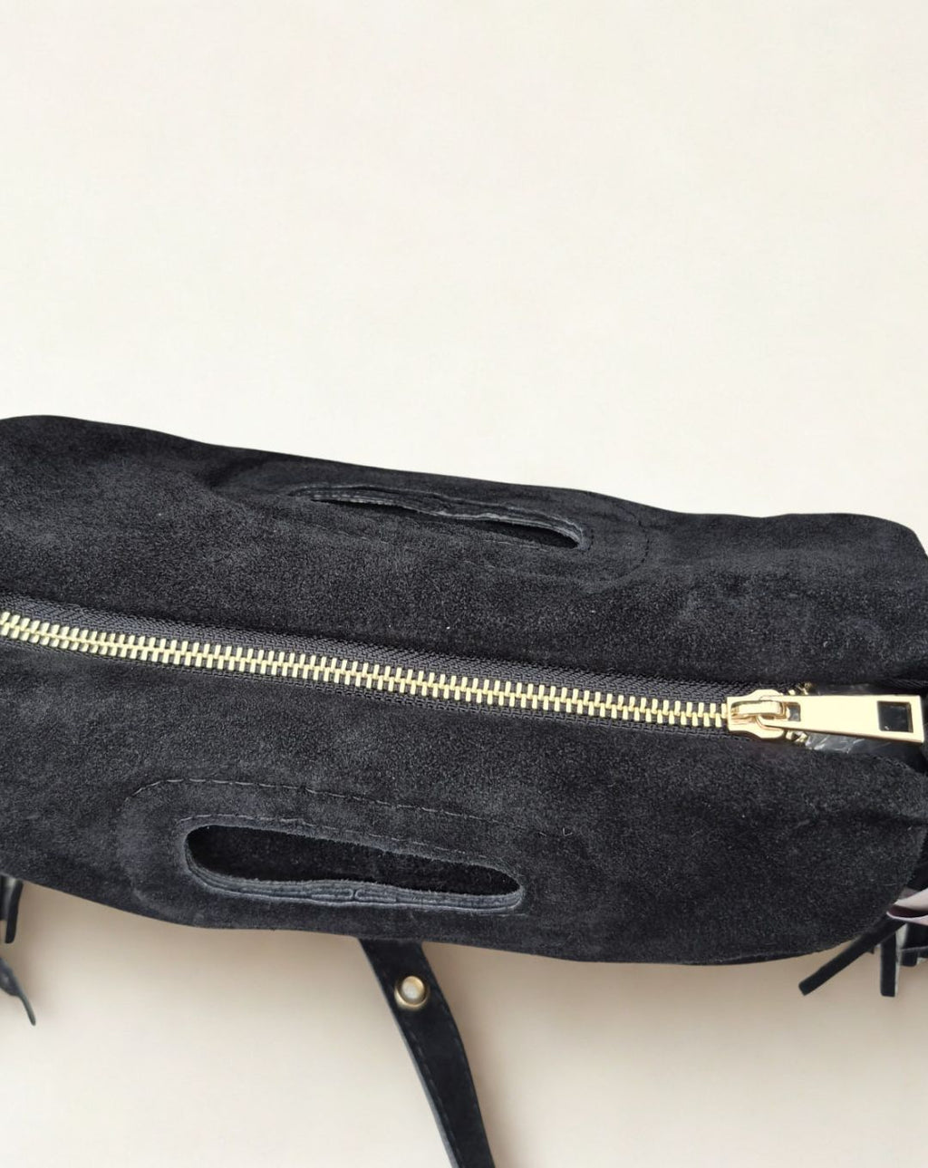 Borsa Donna Made in Italy – Vera Pelle Scamosciata, Misura Media con Tracolla