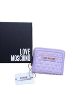 Portafoglio MOSCHINO – Ecopelle con Custodia, Formato Compatto
