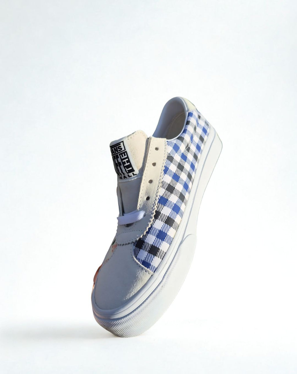 Scarpe Basse Donna Vans in Tela e Pelle Scamosciata Multicolore