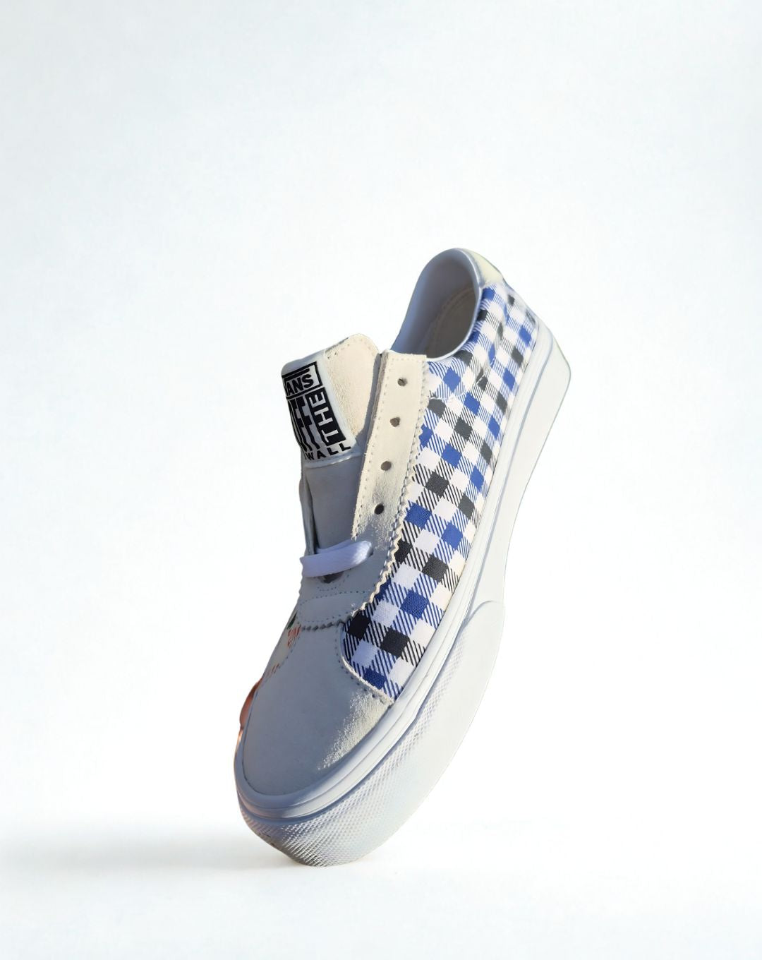 Scarpe Basse Donna Vans in Tela e Pelle Scamosciata Multicolore