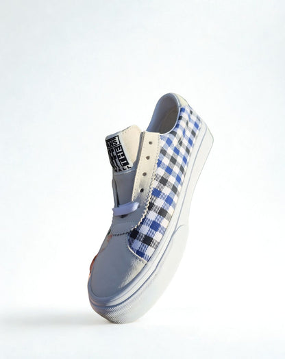 Scarpe Basse Donna Vans in Tela e Pelle Scamosciata Multicolore