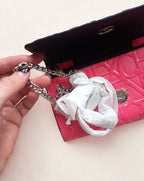 Pochette Donna Armani Exchange – Ecopelle Corallo, Misura Piccola con Tracolla