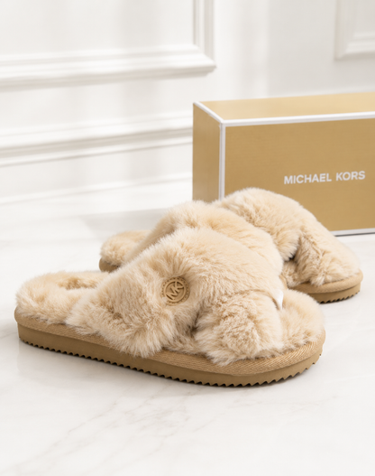 Ciabatte Donna Michael Kors – Pelo Sintetico