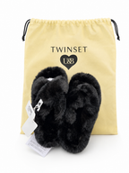 Ciabatte Donna TWINSET – Eco Pelliccia