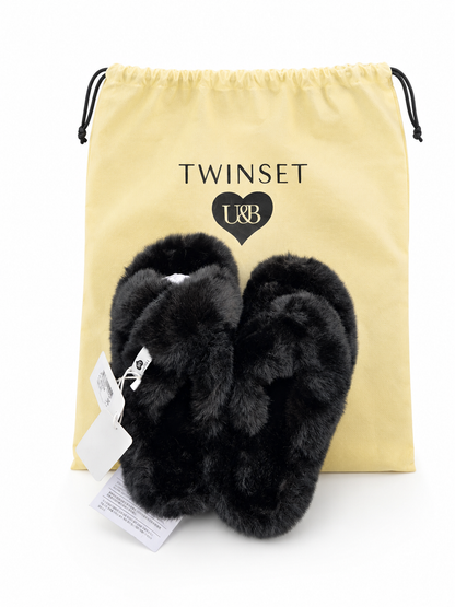 Ciabatte Donna TWINSET – Eco Pelliccia