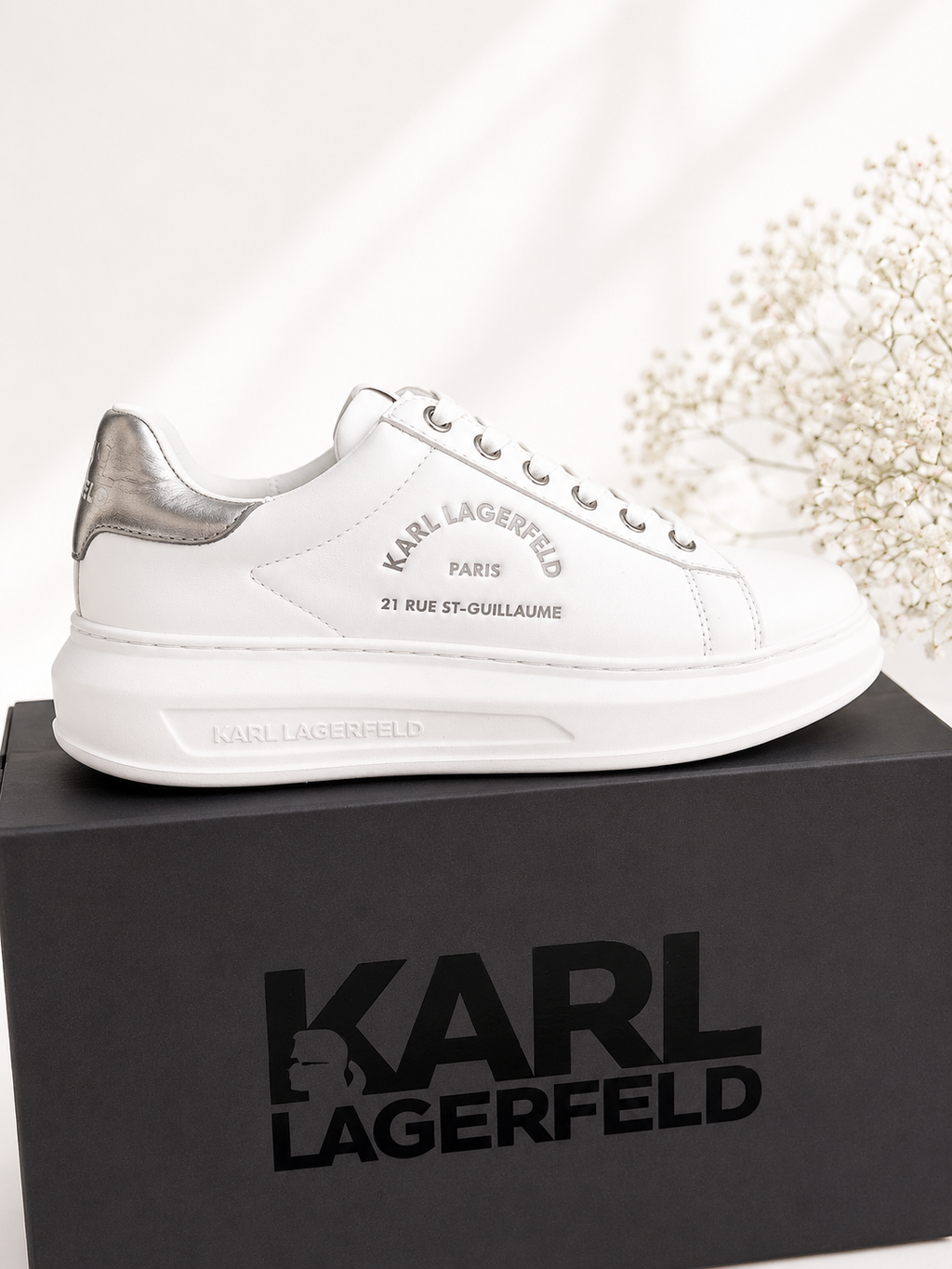 Sneakers Donna KARL LAGERFELD – Vera Pelle