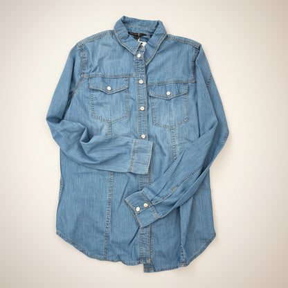 Camicia Armani Exchange in denim da donna
