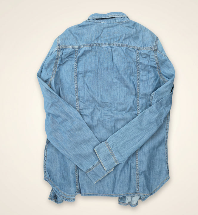 Camicia Armani Exchange in denim da donna